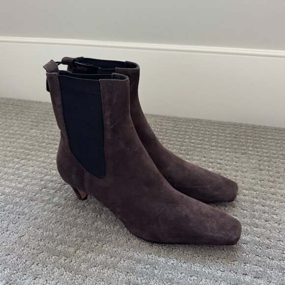 NWT Reformation Roberta Snip-Toe Kitten-Heel Boots - Picture 9 of 10